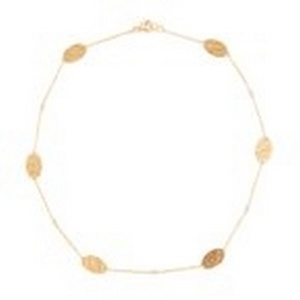 ND7820C | שרשרת אומנותית עם אליפסות